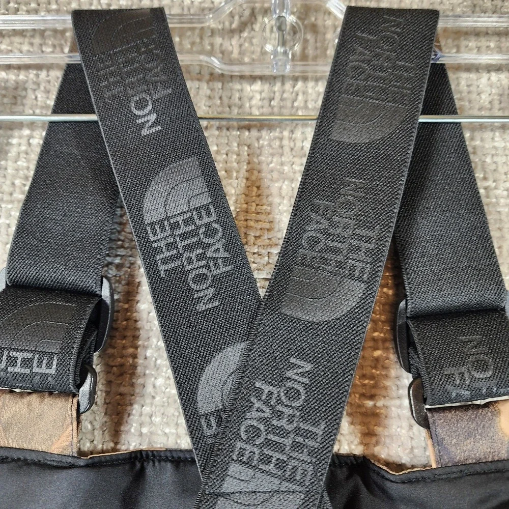 The North Face Freedom Utility Bibs Dryvent Youth L‎ 12 Camo Ski Snowboard NWT